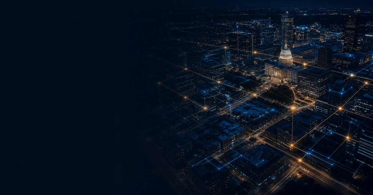 City network visualization for cyber risk monitoring and digital threat intelligence